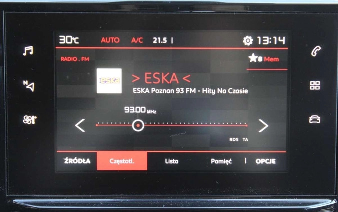 Citroen C3 cena 43900 przebieg: 76999, rok produkcji 2017 z Raszków małe 667